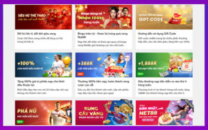 Khuyến Mãi NET88 Mới Nhất: Thưởng Nạp 100%, Vòng Quay Free